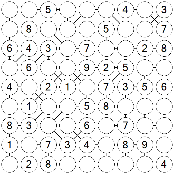Chain Sudoku - Medium
