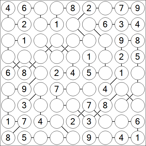 Chain Sudoku - Medium