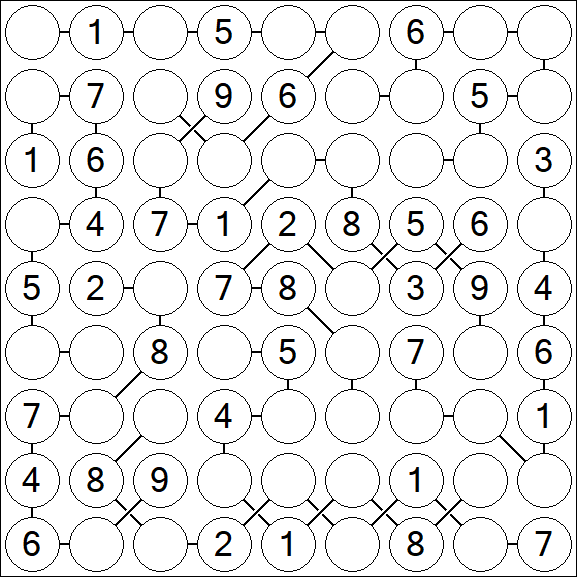 Chain Sudoku - Medium