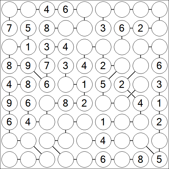 Chain Sudoku - Mittel