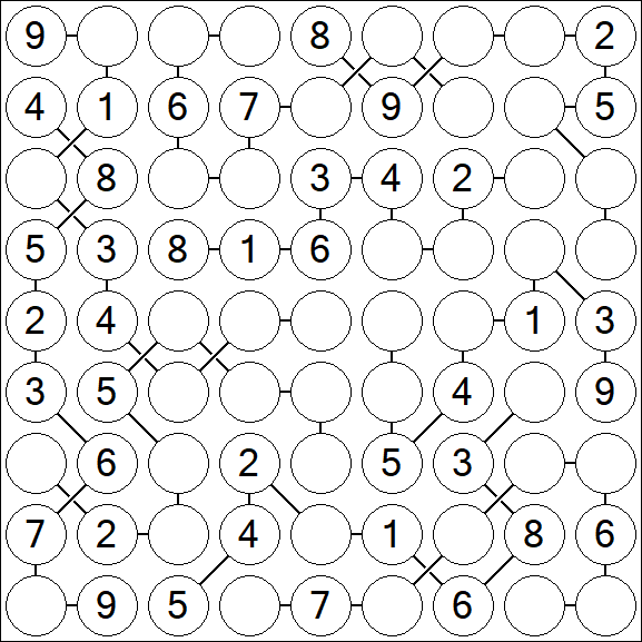 Chain Sudoku - Mittel