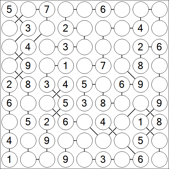 Chain Sudoku - Mittel