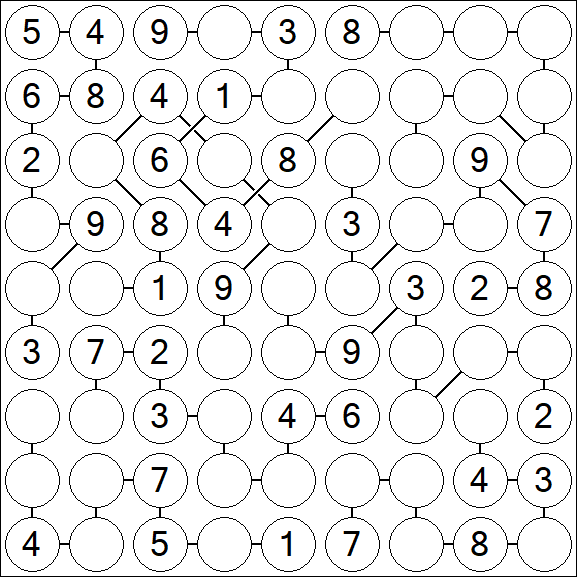 Chain Sudoku - Mittel