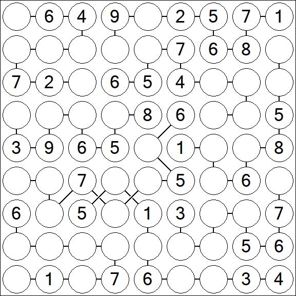 Chain Sudoku - Mittel