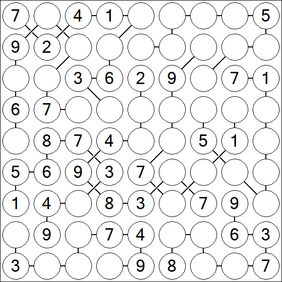 Chain Sudoku - Mittel