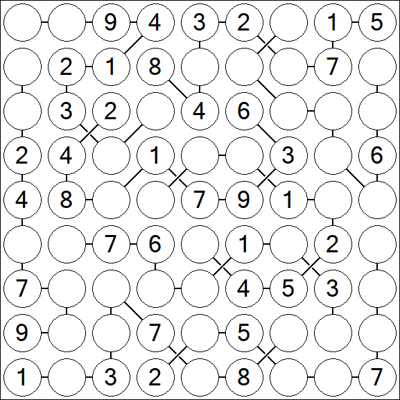 Chain Sudoku - Mittel