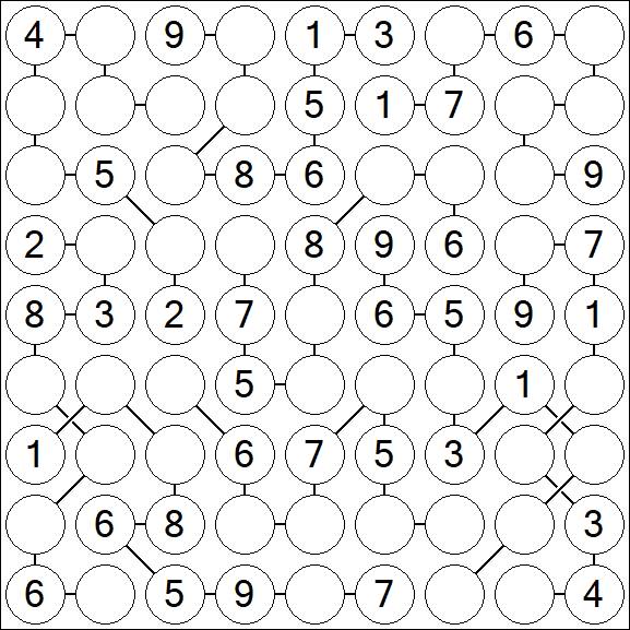 Chain Sudoku - Mittel