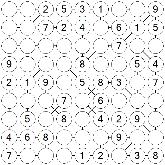 Chain Sudoku - Mittel