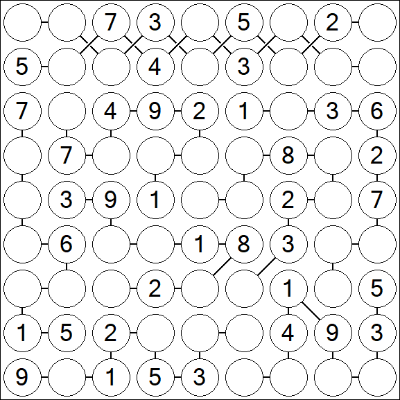 Chain Sudoku - Mittel