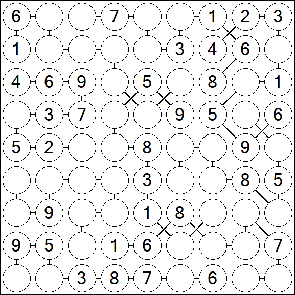 Chain Sudoku - Mittel