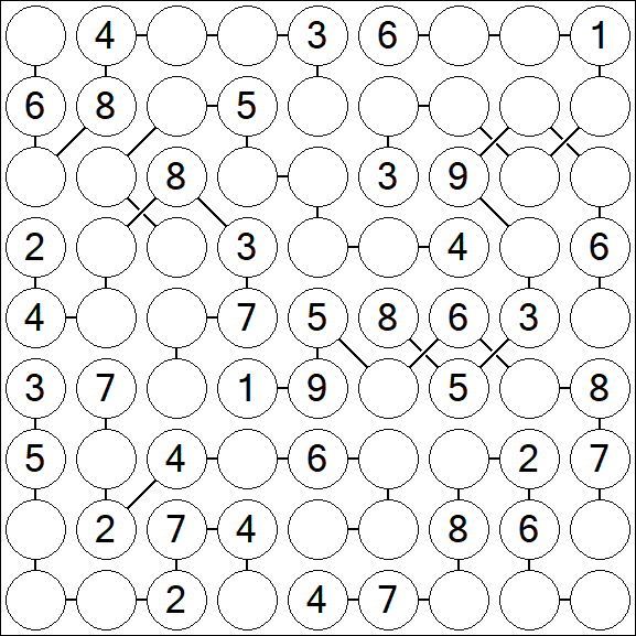 Chain Sudoku - Mittel