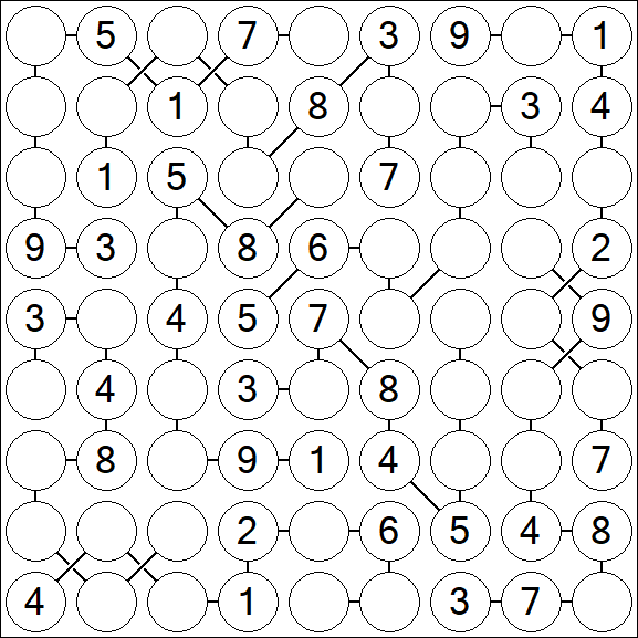 Chain Sudoku - Mittel