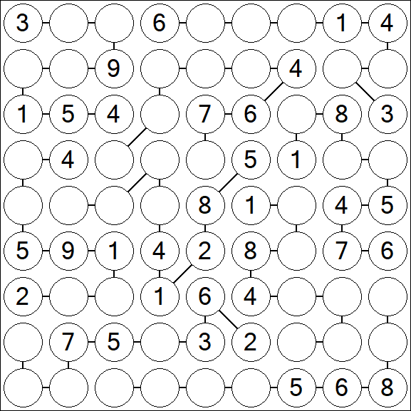 Chain Sudoku - Mittel
