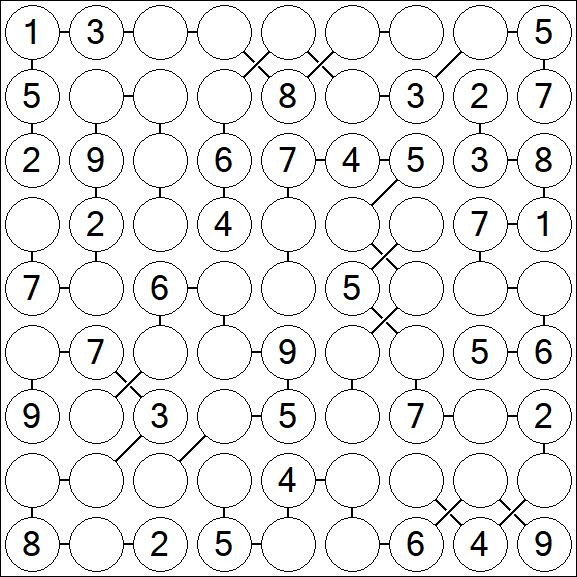 Chain Sudoku - Mittel