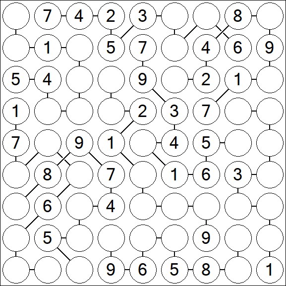 Chain Sudoku - Mittel