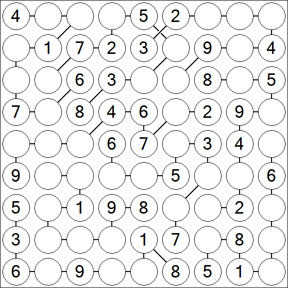 Chain Sudoku - Médio