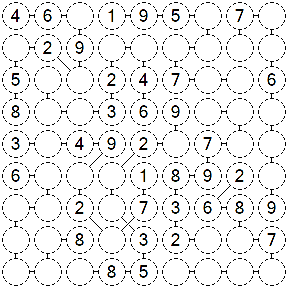 Chain Sudoku - Mittel