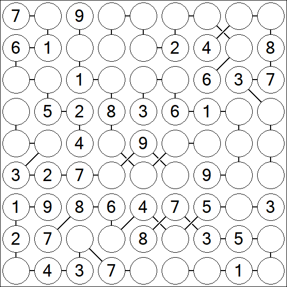 Chain Sudoku - Médio