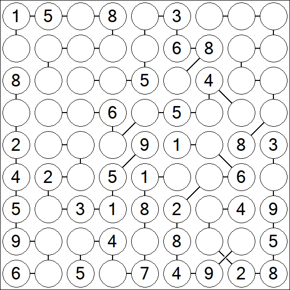 Chain Sudoku - Mittel