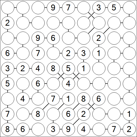 Chain Sudoku - Medium