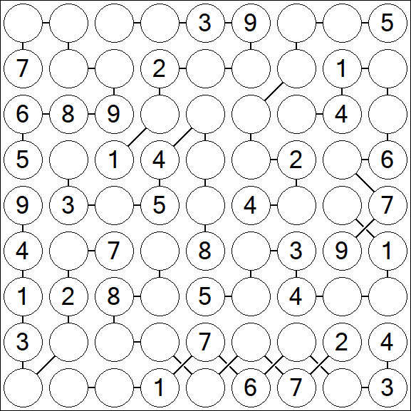 Chain Sudoku - Médio