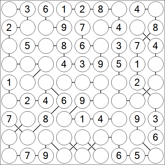 Chain Sudoku - Medium