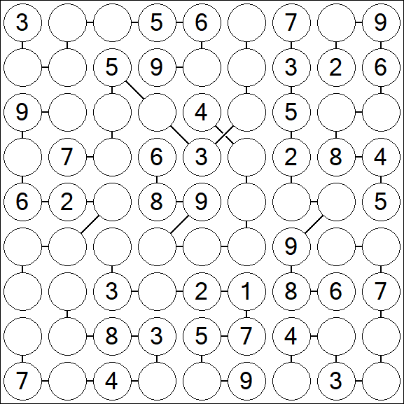 Chain Sudoku - Moyen