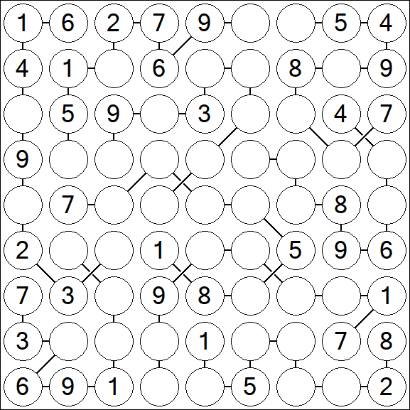 Chain Sudoku - Medium