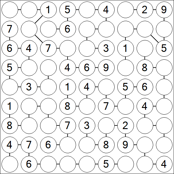 Chain Sudoku - Medium