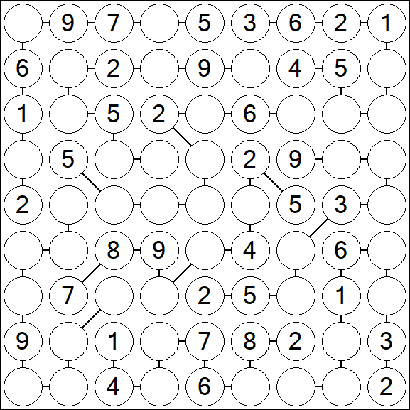 Chain Sudoku - Medium