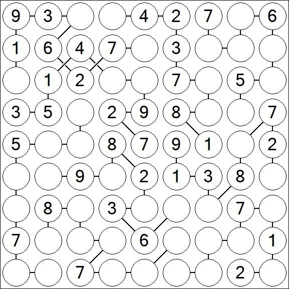 Chain Sudoku - Medium