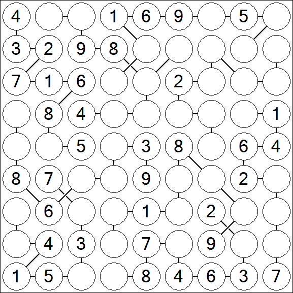 Chain Sudoku - Medium