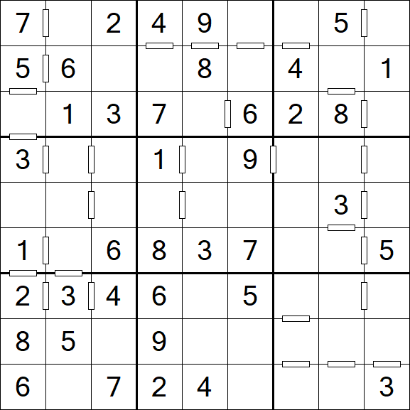 Consecutive Sudoku - Fácil