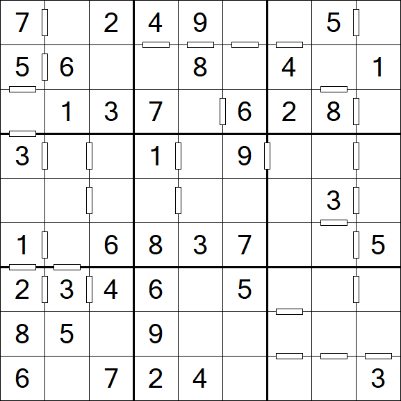 Consecutive Sudoku - Simple