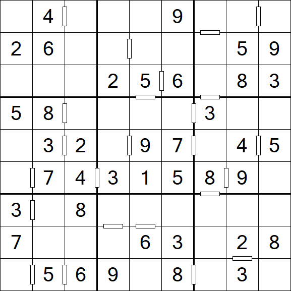 Consecutive Sudoku - Simple
