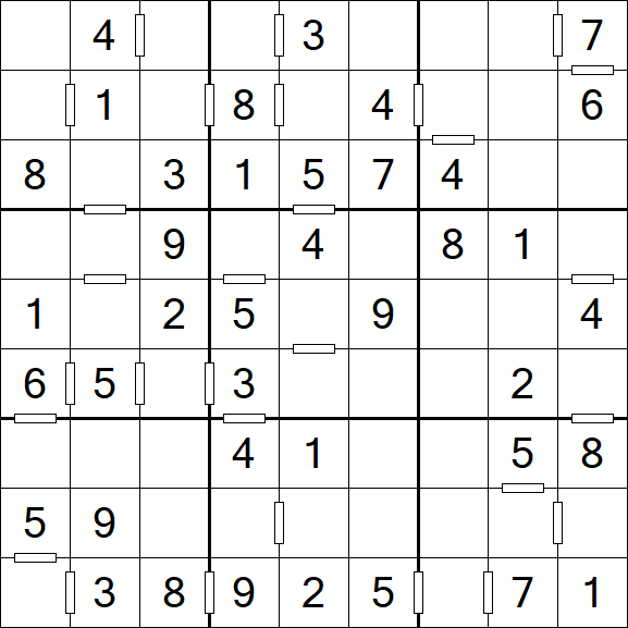 Consecutive Sudoku - Easy