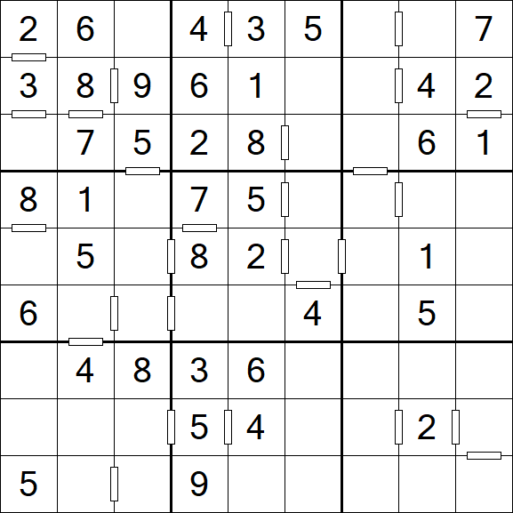 Consecutive Sudoku - Fácil