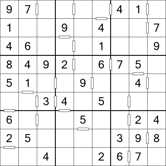 Consecutive Sudoku - Fácil