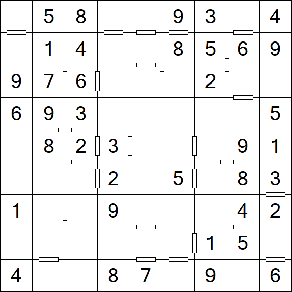 Consecutive Sudoku - Fácil