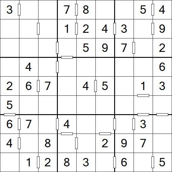 Consecutive Sudoku - Fácil