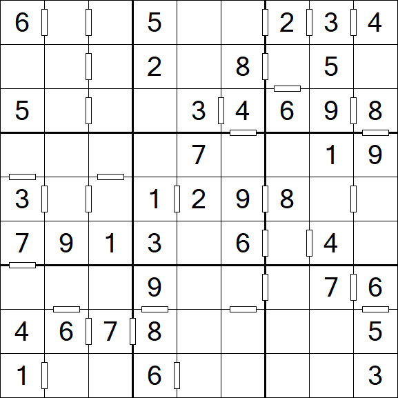 Consecutive Sudoku - Easy