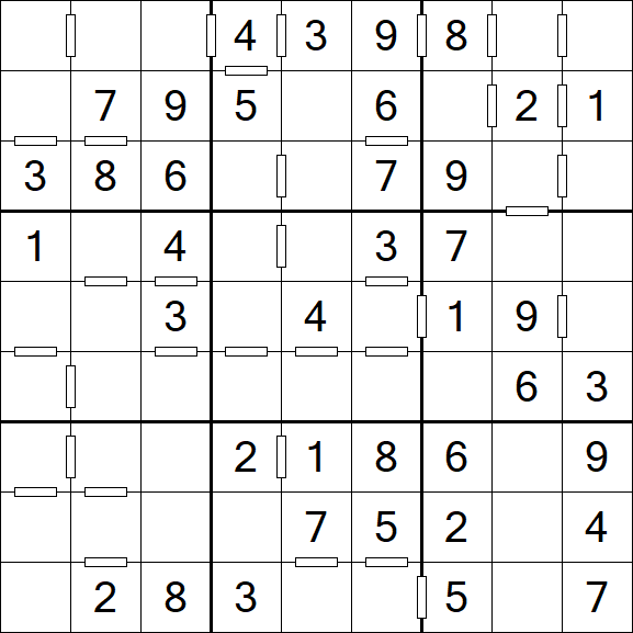 Consecutive Sudoku - Easy