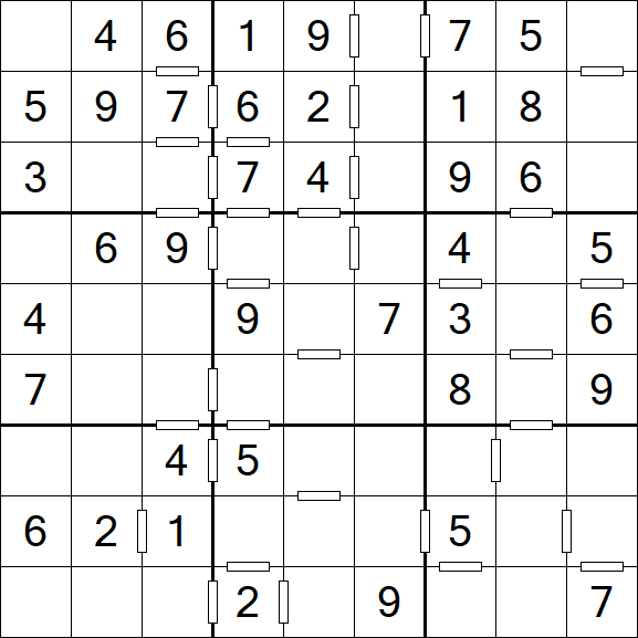 Consecutive Sudoku - Fácil