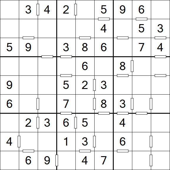 Consecutive Sudoku - Fácil