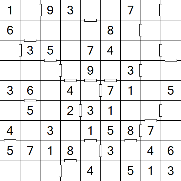 Consecutive Sudoku - Easy
