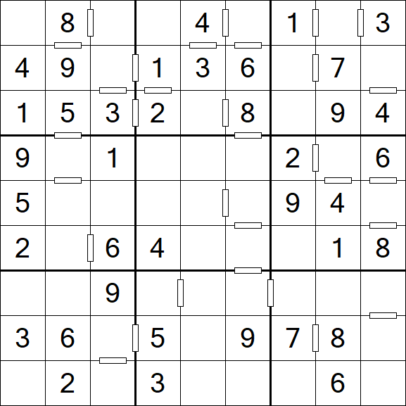 Consecutive Sudoku - Easy