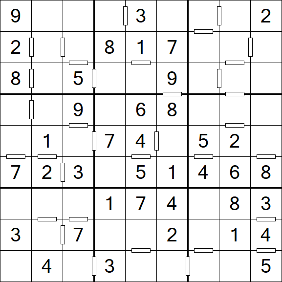Consecutive Sudoku - Easy