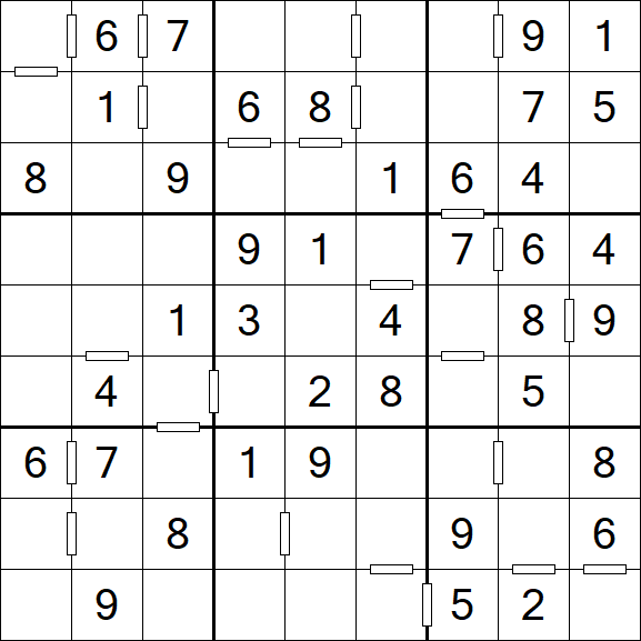 Consecutive Sudoku - Fácil