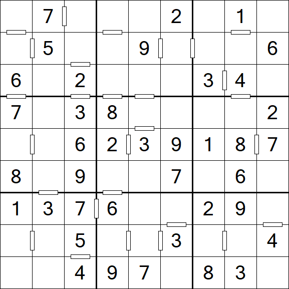 Consecutive Sudoku - Fácil