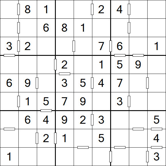 Consecutive Sudoku - Fácil